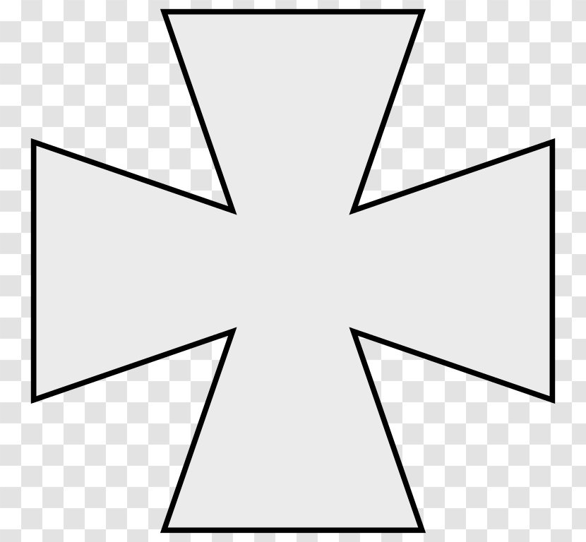 Cross Pattée Ulrichskreuz Heraldry Victory - Symmetry - Wedge Transparent PNG