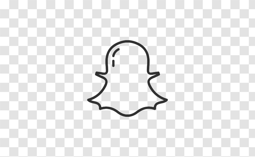 Snapchat Social Media Logo Transparent PNG