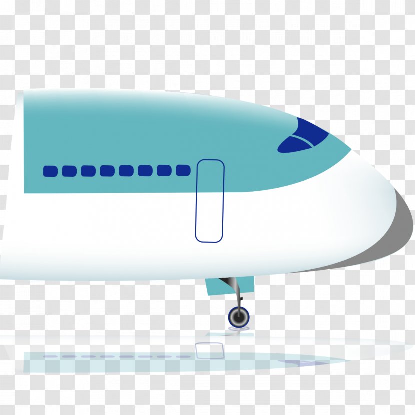 Airplane Narrow-body Aircraft Model - Designer - Head Transparent PNG