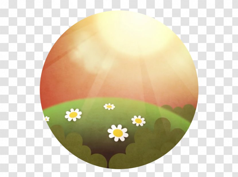 Easter Egg Sphere Transparent PNG