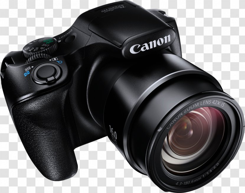 Canon PowerShot SX400 IS SX520 HS Digital SLR Camera - Lens - Dslr Transparent PNG