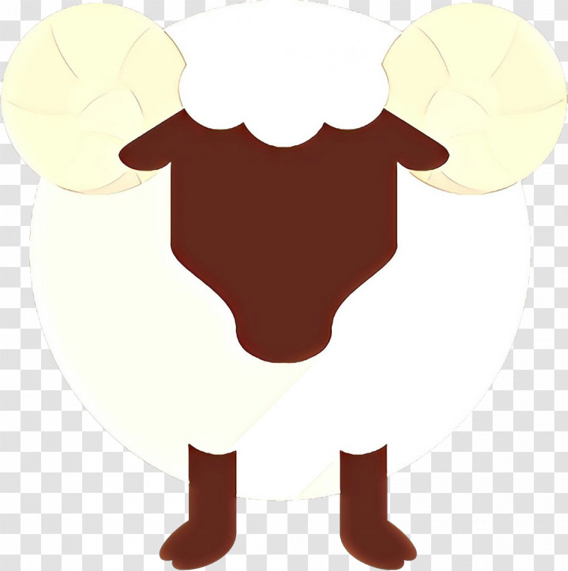 Cartoon Bovine Sheep Sheep Cow-goat Family Transparent PNG