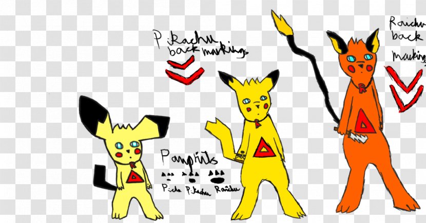 Pikachu Línia Evolutiva De Pichu Raichu Pokémon - Heart Transparent PNG