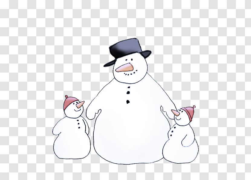 Snowman - Cartoon - Fictional Character Transparent PNG