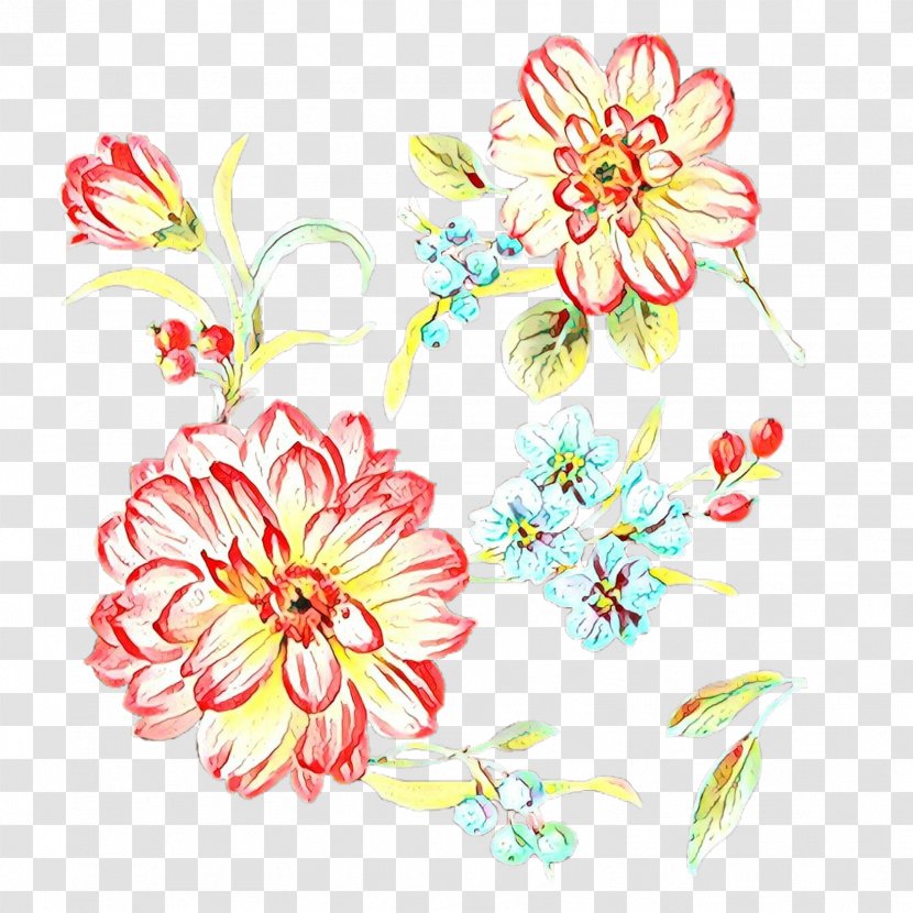 Bouquet Of Flowers Drawing - Pink - Wildflower Visual Arts Transparent PNG