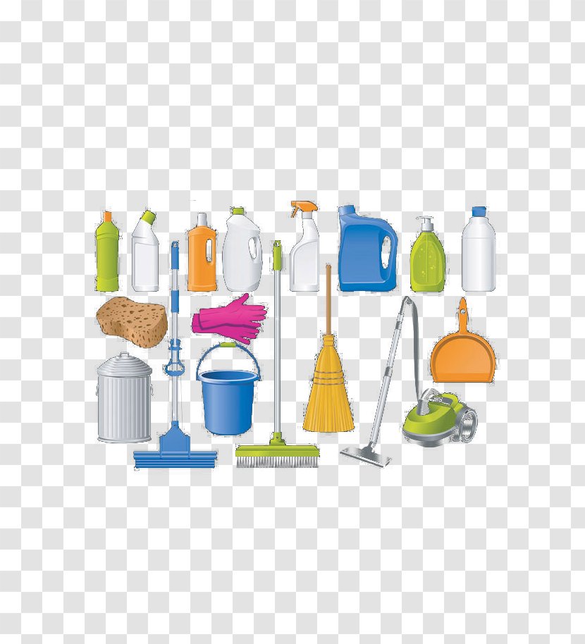 Cleanliness Broom - Material - Color Simple Cleaning Tools Transparent PNG