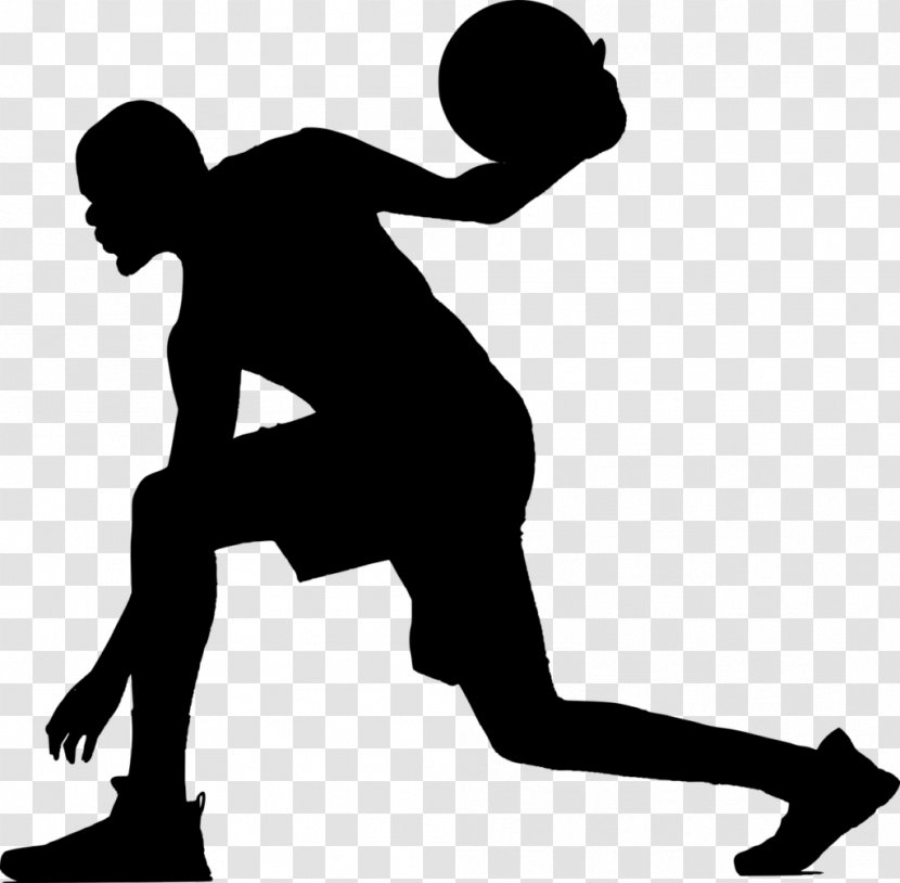 Basketball NBA Jumpman Slam Dunk Sport - Athlete - Soccer Silhouette Shooting Transparent PNG