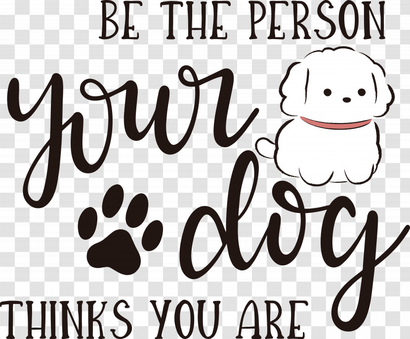 Dog Human Snout Happiness Black And White M Transparent PNG