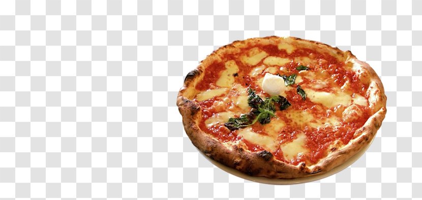 Pizza Margherita Neapolitan Italian Cuisine - Mozzarella - PIZZA MARGHERITA Transparent PNG