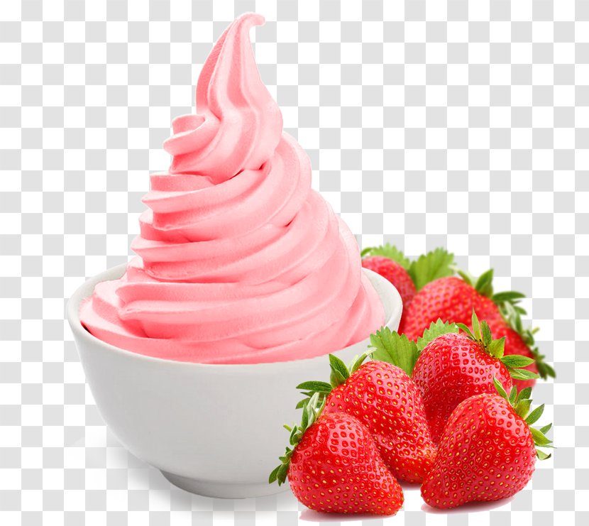 Frozen Yogurt Ice Cream Yoghurt Milk Juice - Smoothie Transparent PNG