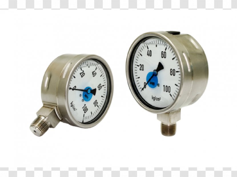 Feeler Gauge Manometers Pressure Measurement Pipe - Thermometer Transparent PNG