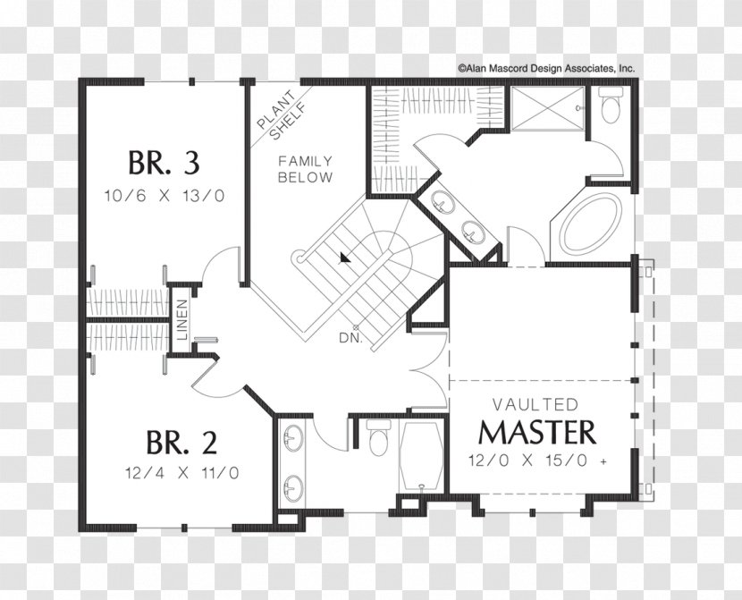 Floor Plan House Design - Architecture Transparent PNG