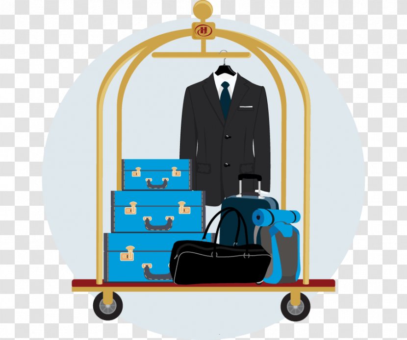 Baggage Cart Hotel Trolley Transparent PNG