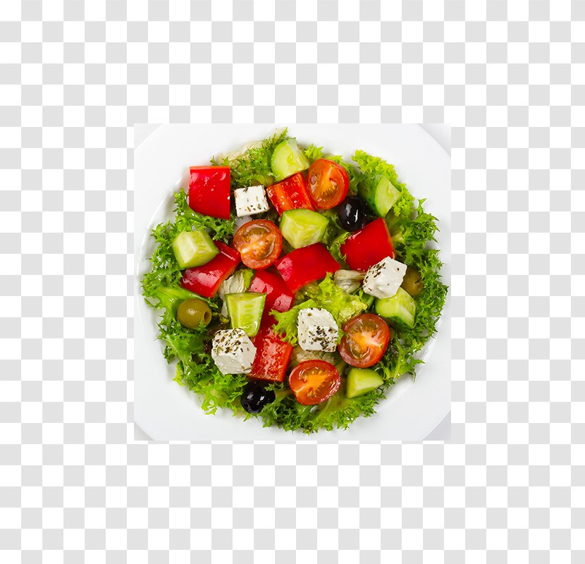 Greek Salad Leaf Vegetable Cuisine Salade - Food Transparent PNG