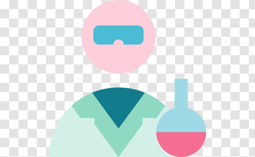 Laboratory Chemical Substance Chemistry Icon - Aqua - A Scientist Transparent PNG