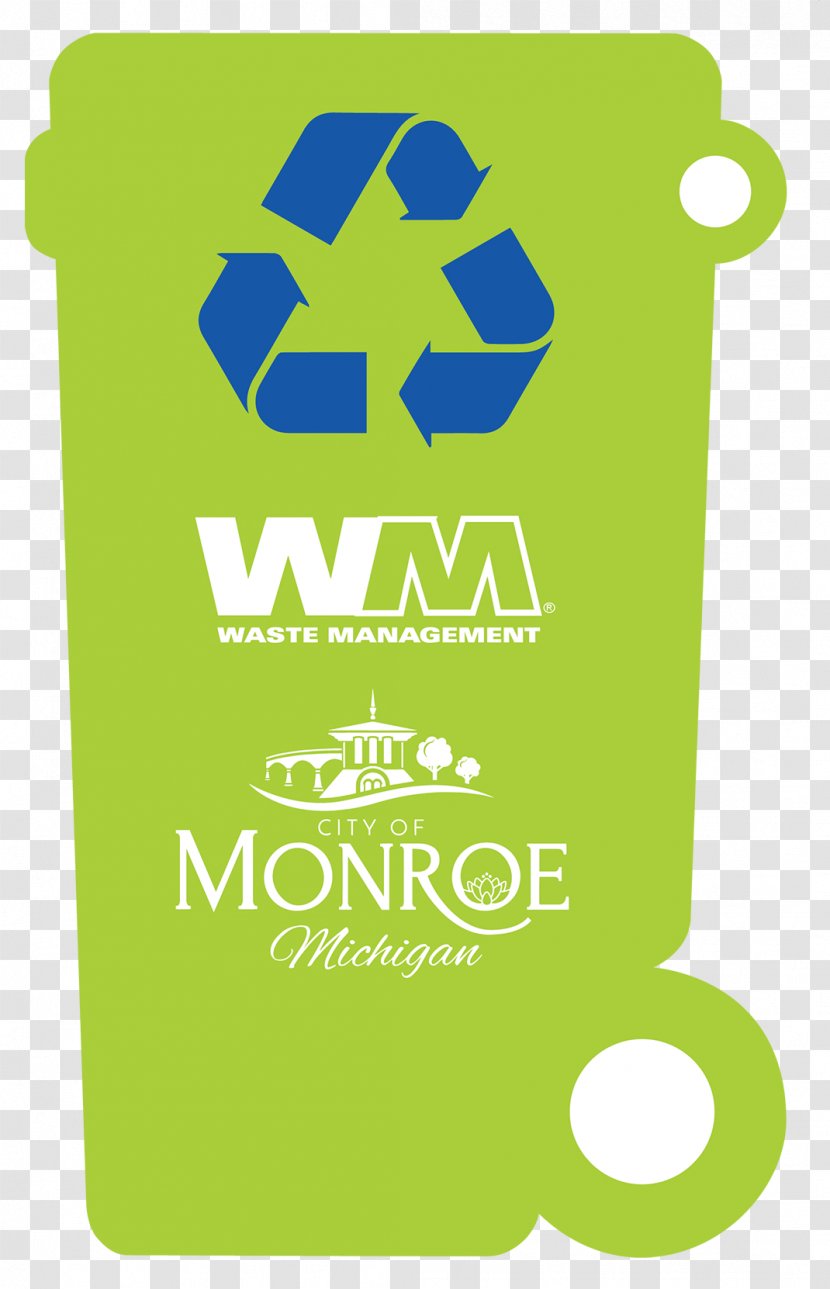 Waste Management Household Hazardous Municipal Solid Collection - Logo - Monroe Transparent PNG