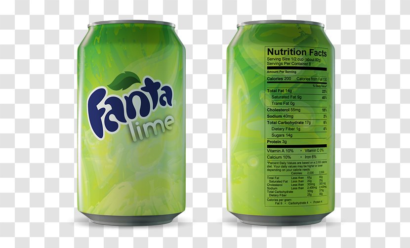 Fanta Fizzy Drinks Coca-Cola - Lemonsoda Transparent PNG