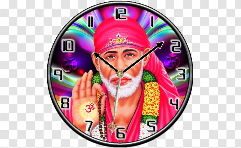 Sai Baba Of Shirdi Temple Clock Aptoide Desktop Wallpaper - Google Play Transparent PNG