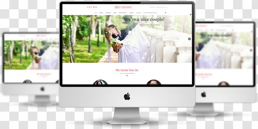 Responsive Web Design Template System Joomla - Display Advertising - Wedding Planning Transparent PNG