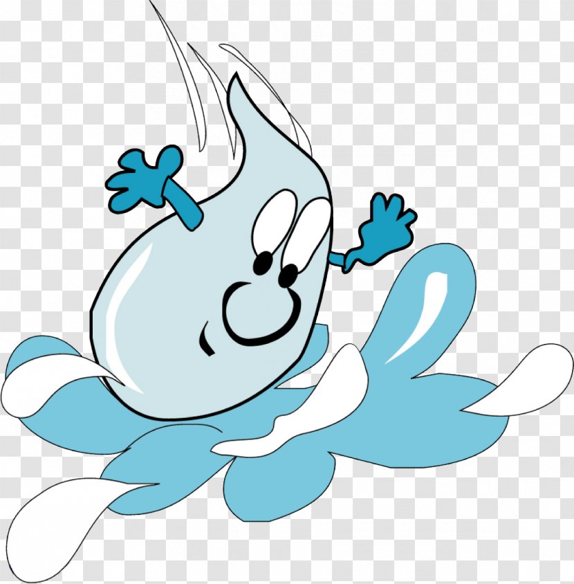 Water Cycle Condensation Precipitation Hydrosphere - Fictional Character - Falling Droplets Transparent PNG