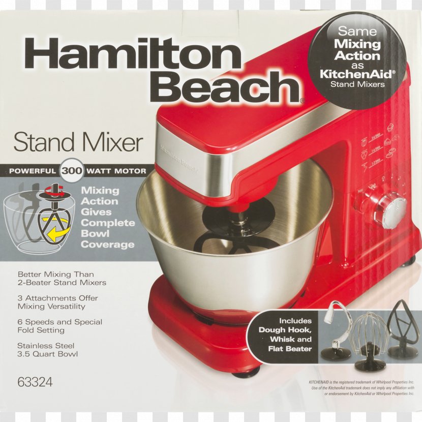Hamilton Beach Brands Mixer Cuisinart KitchenAid Blender Transparent PNG