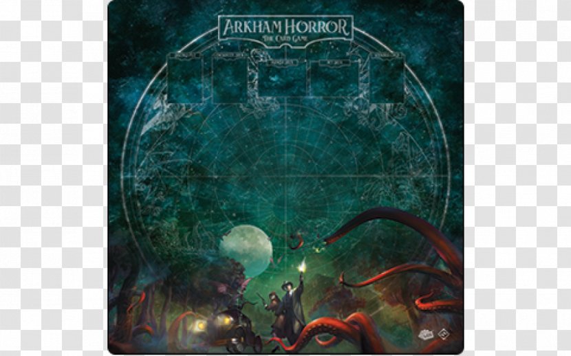 Arkham Horror: The Card Game War Fantasy Flight Games Countless Terrors 4-Player Playmat - Horror - Lcg Transparent PNG