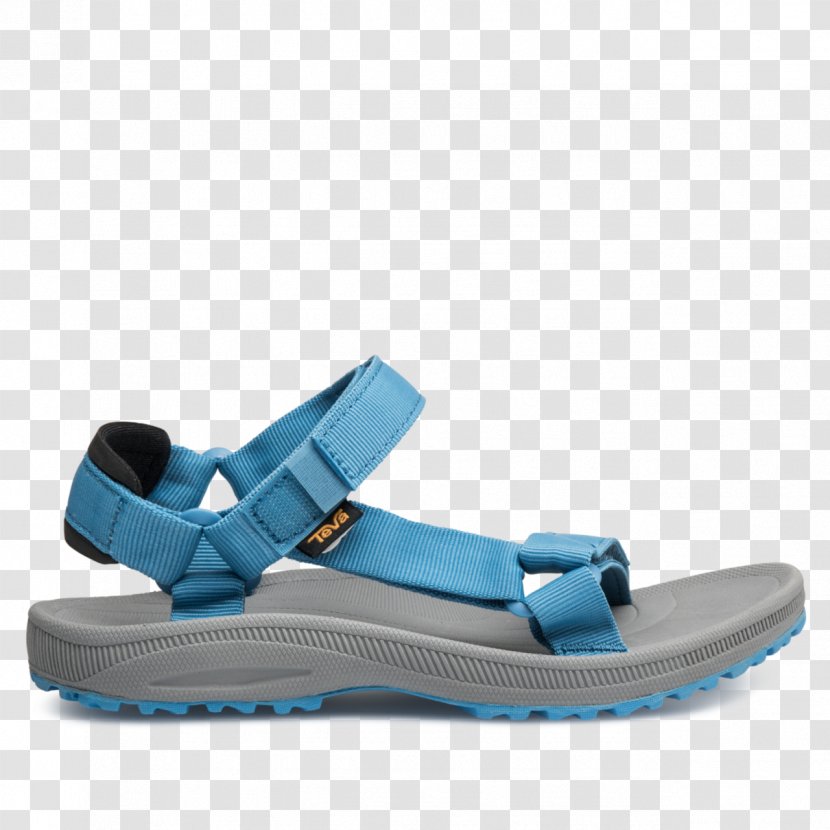 Teva Sandal Slipper Blue Shoe - Flipflops Transparent PNG
