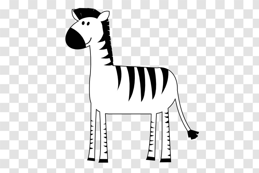 Zebra Cuteness Clip Art - Neck Transparent PNG