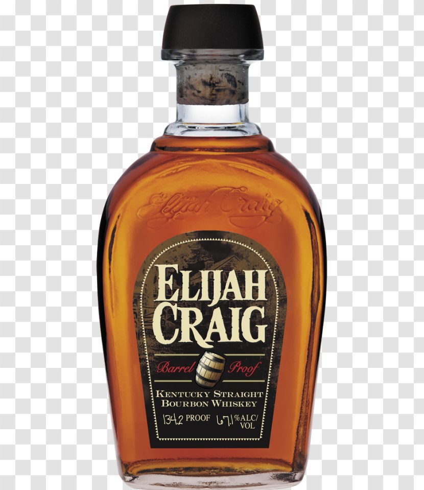 Bourbon Whiskey Distilled Beverage Wine Elijah Craig - Drink Transparent PNG