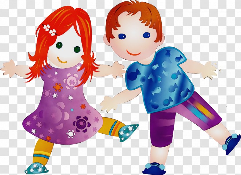 Toy Cartoon Doll Play Child - Art Transparent PNG