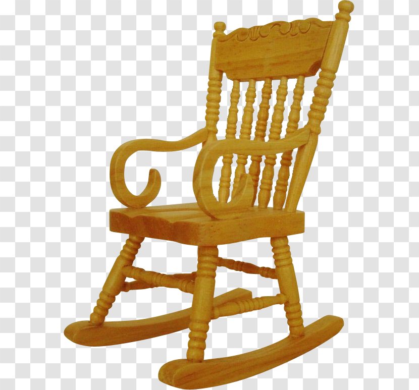 Furniture Rocking Chairs Table Dollhouse - House Transparent PNG