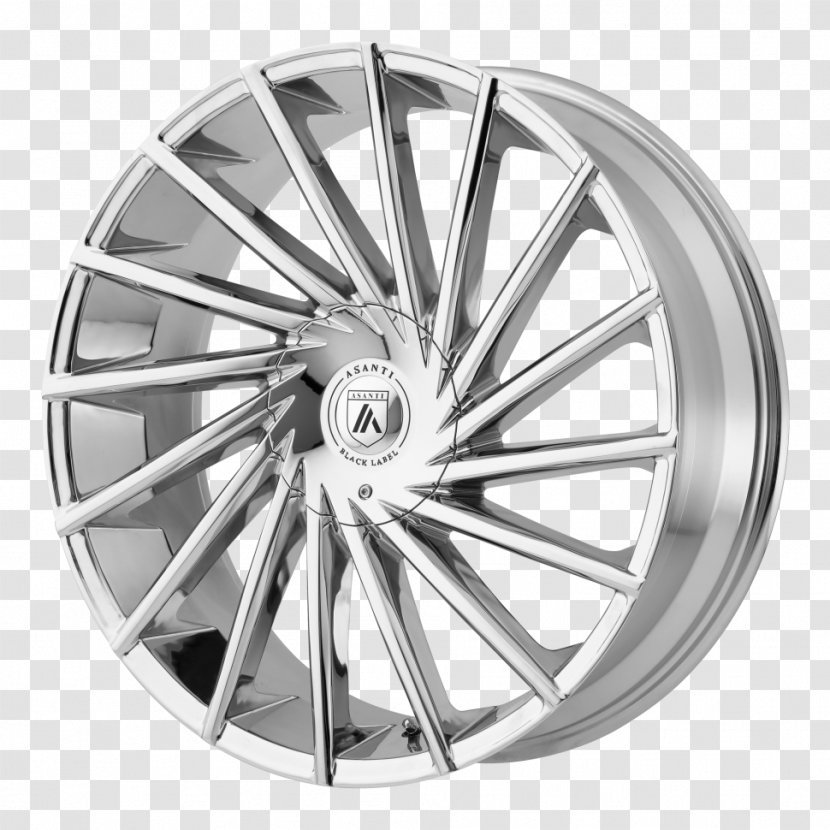Car Rim Custom Wheel Asanti Black Wheels - Cadillac Escalade Transparent PNG