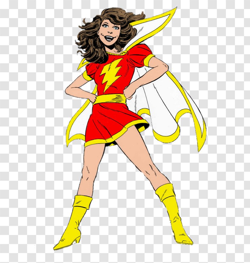 Mary Marvel Captain Superhero Carol Danvers Family - Cartoon Transparent PNG