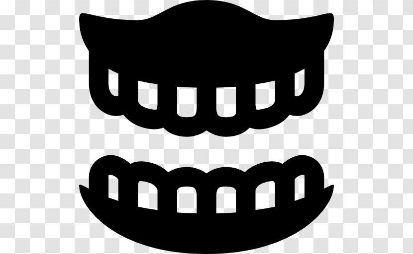 Dentures Tooth Dentistry - Logo - False Transparent PNG