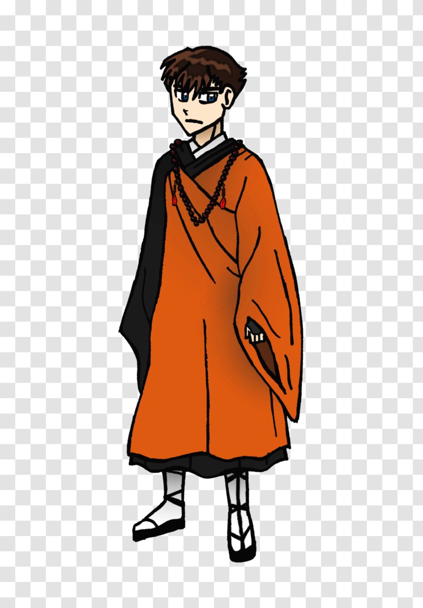 Clothing Costume Design - Orange - Inuyasha Transparent PNG