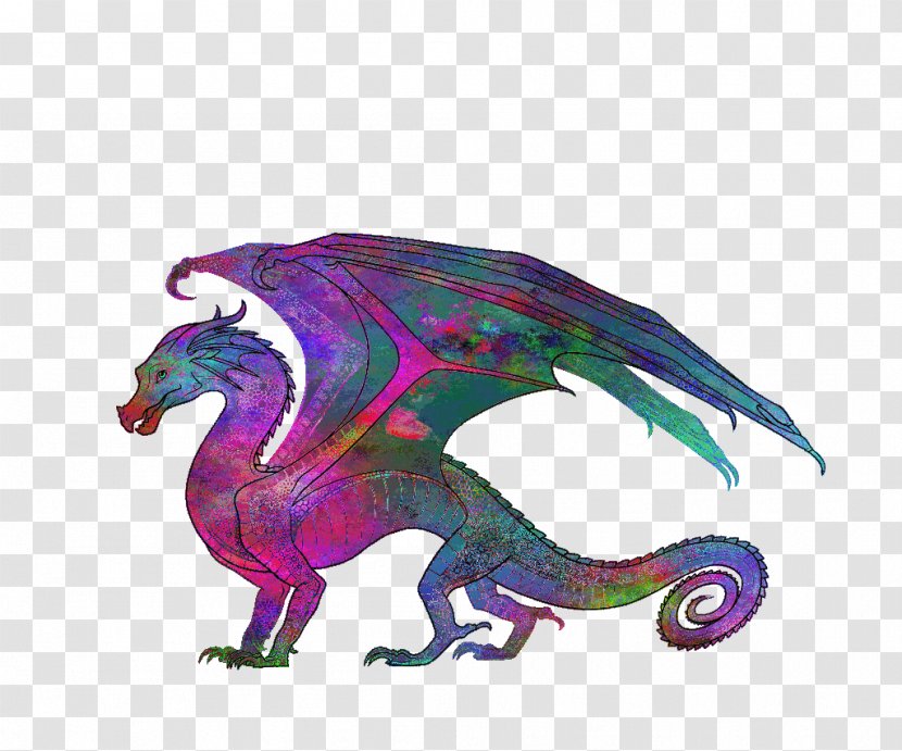 Wings Of Fire Dragon Light Color - Glory Transparent PNG