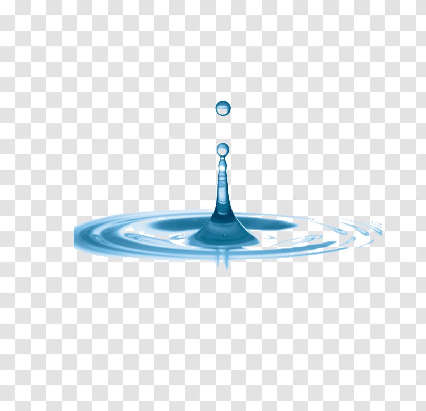 Groundwater Drop Drinking Water Purification - Conservation - Blue Wave Transparent PNG