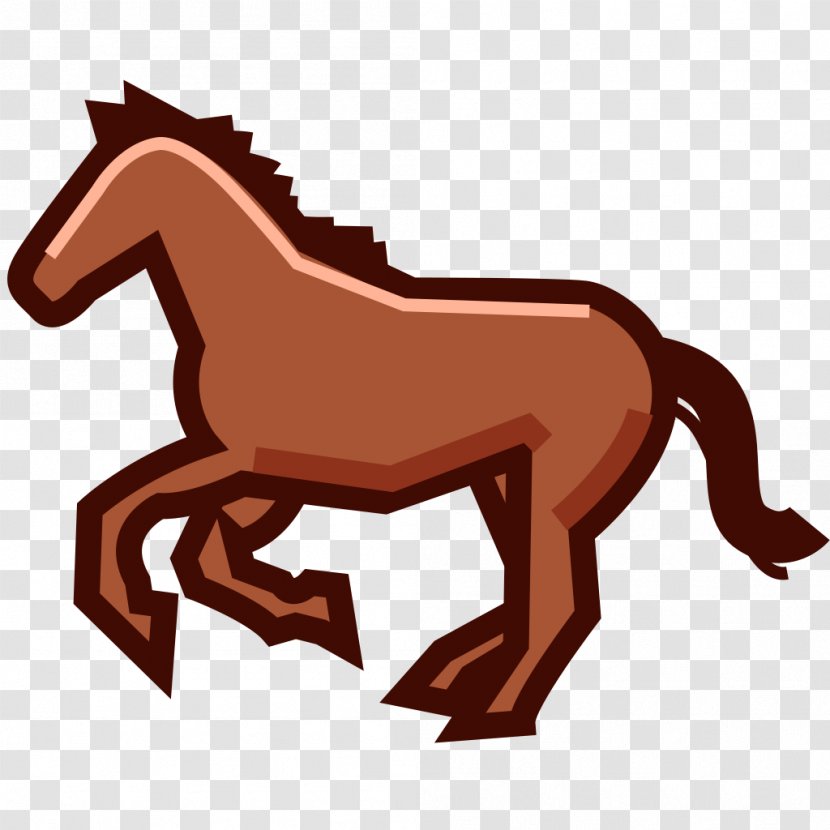 Emoji Mane Mustang Pony Stallion - Horse Racing Mania Girl Game - The Exempts Transparent PNG