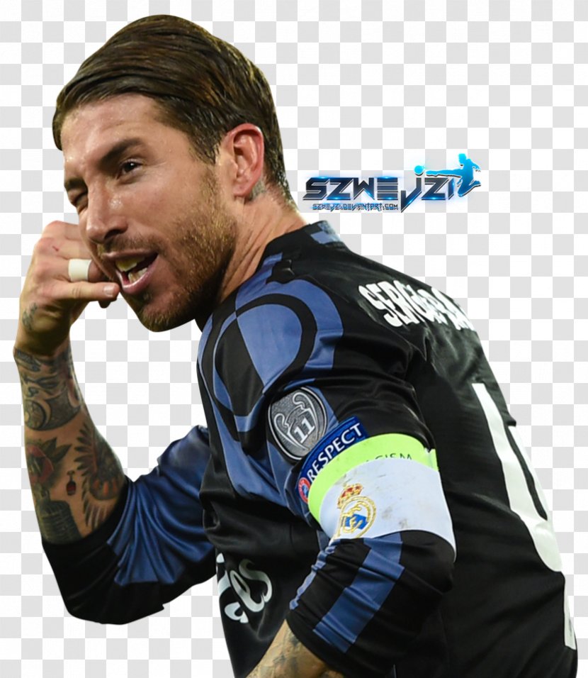 Sergio Ramos Real Madrid C.F. UEFA Champions League Spain National Football Team - Jersey Transparent PNG