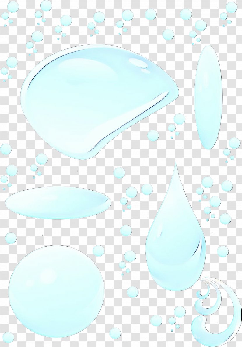 Water Drop - Blue - Turquoise Transparent PNG