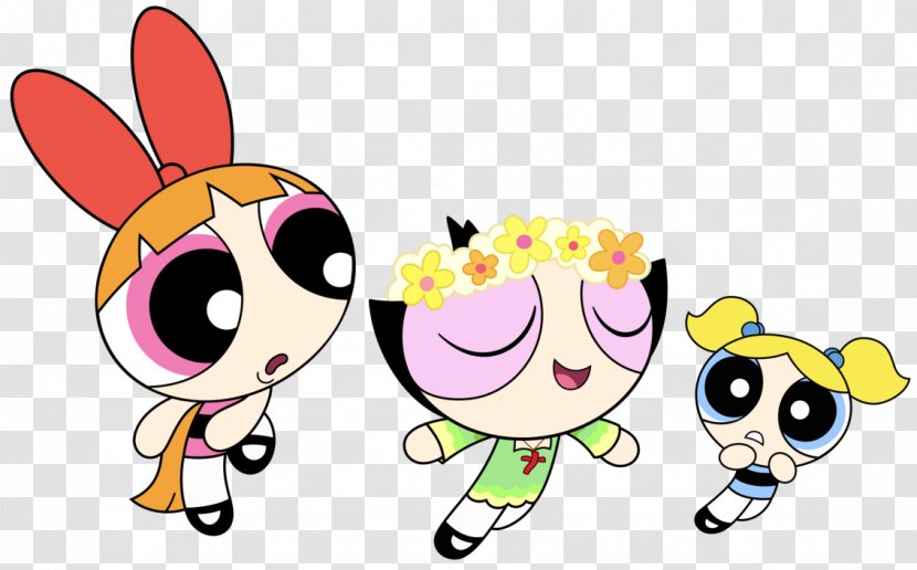 Blossom, Bubbles, And Buttercup DeviantArt Cartoon Network Animation Television Show - Watercolor - Hippie Transparent PNG