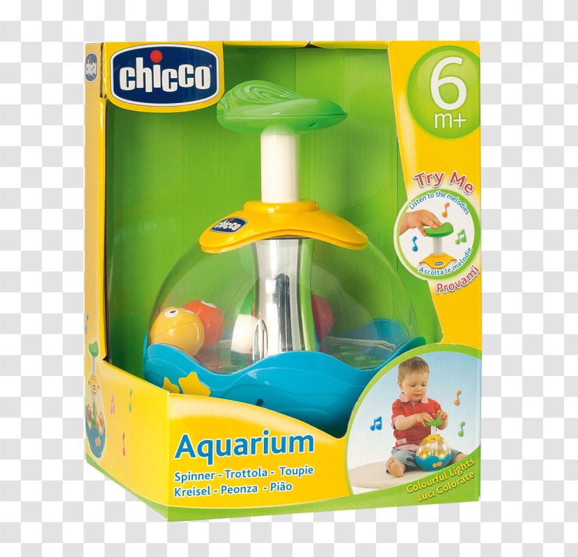 Toy Chicco Aquarium Spinner Spinning Tops Transparent PNG