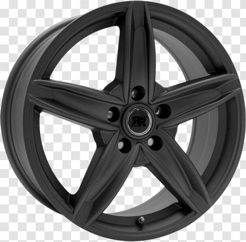 Alloy Wheel Car Nissan Rim Tire - Black Transparent PNG