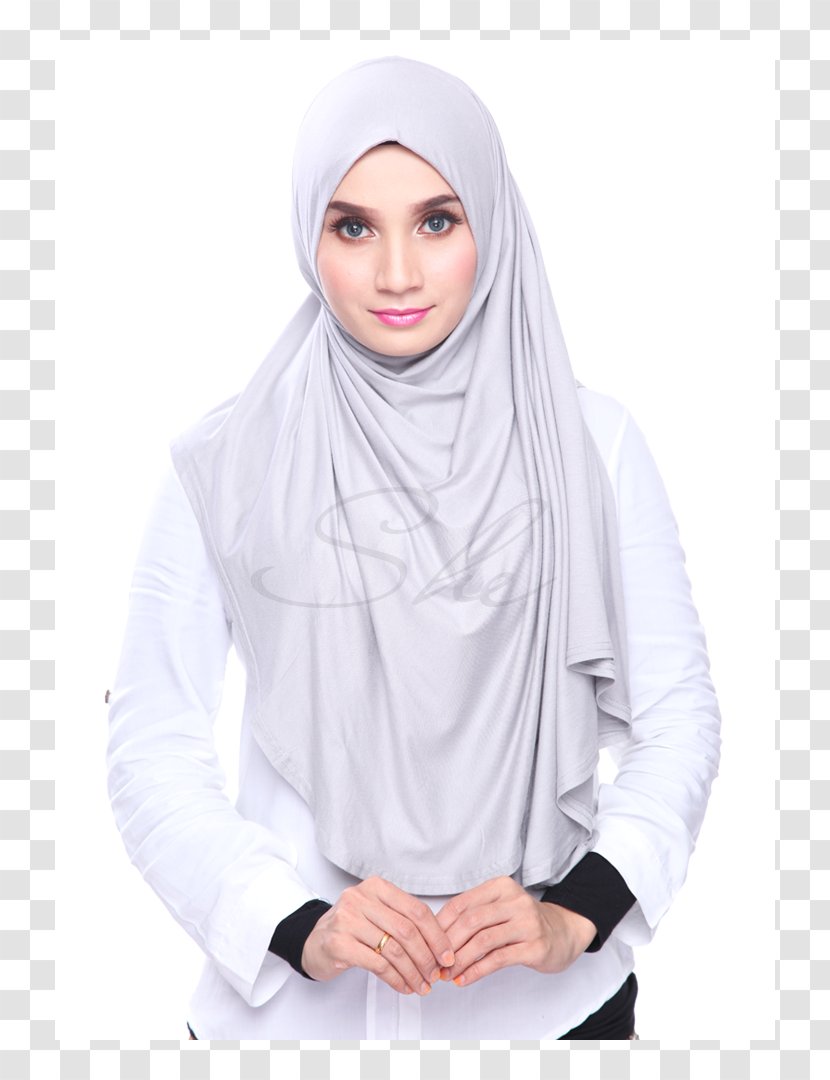 Scarf Neck - White - Shawl Transparent PNG