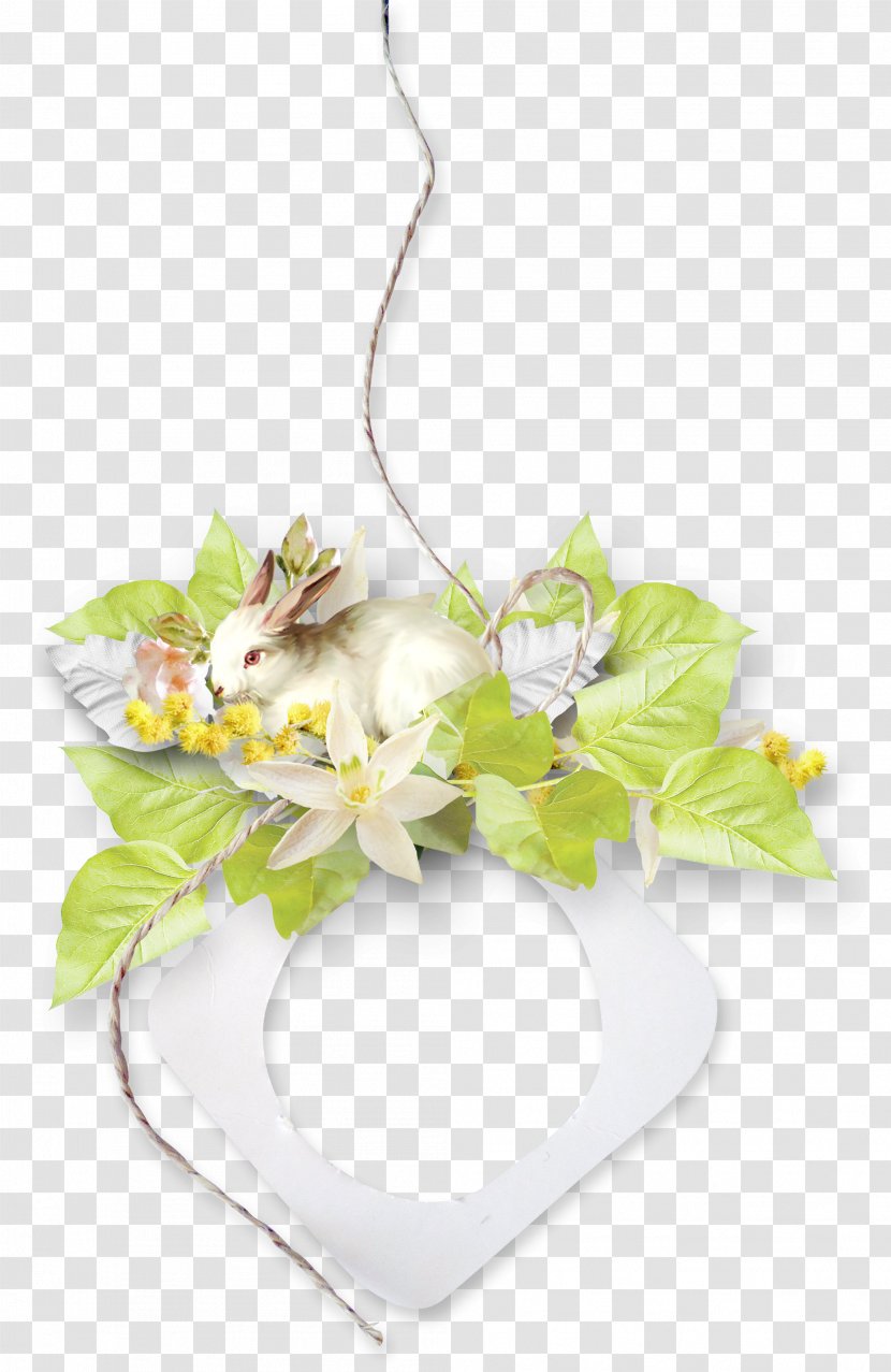 Floral Design Artificial Flower Cut Flowers - Ornament - Foliage Rabbit Transparent PNG