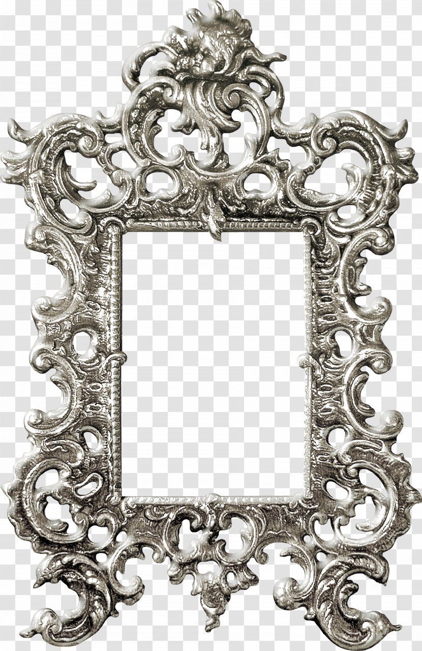Picture Frames Mirror Ornament Clip Art - Oil Painting Reproduction Transparent PNG