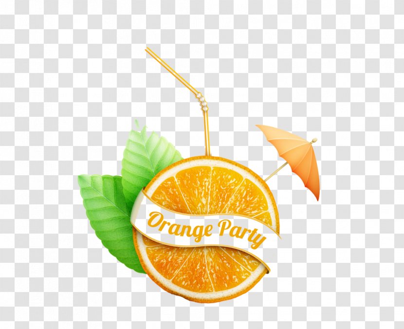 Orange Juice Rum Cocktail - Fruit - Grapefruit Decorative Elements Transparent PNG