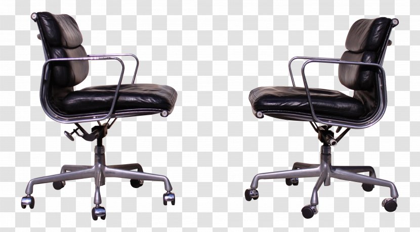 Office & Desk Chairs Eames Aluminum Group Charles And Ray Herman Miller - Chair Transparent PNG