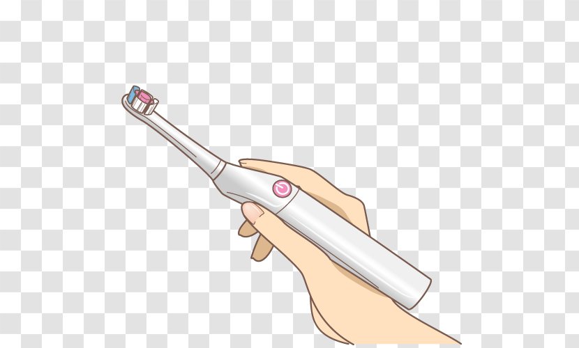 Thumb Hand Model Toothbrush - Brush - Electric Transparent PNG