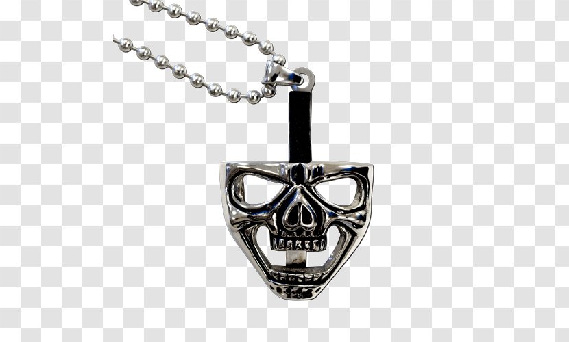 Locket Option Jewellery Necklace Chain - Metal - Skull Rock Transparent PNG